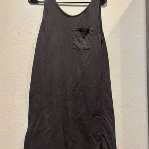 Dark Gray Sleeveless Tank Top